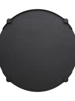 Mesa De Centro Redonda De Madera De Roble Woody