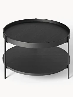 Mesa De Centro Redonda De Madera Renee