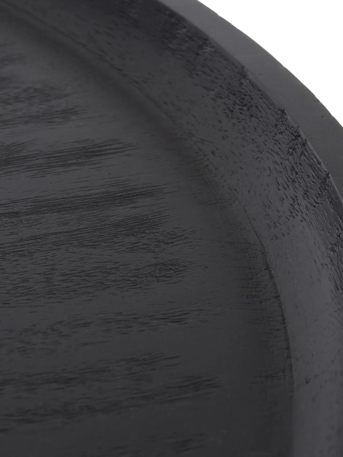 Mesa De Centro Redonda De Madera De Mango Benno