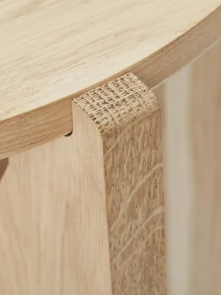 Mesa De Centro Redonda De Roble Future