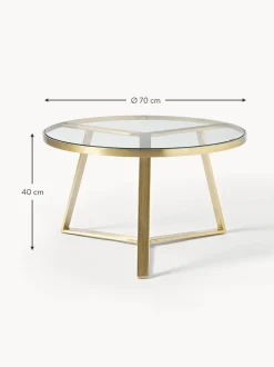 Mesa De Centro Redonda Fortunata