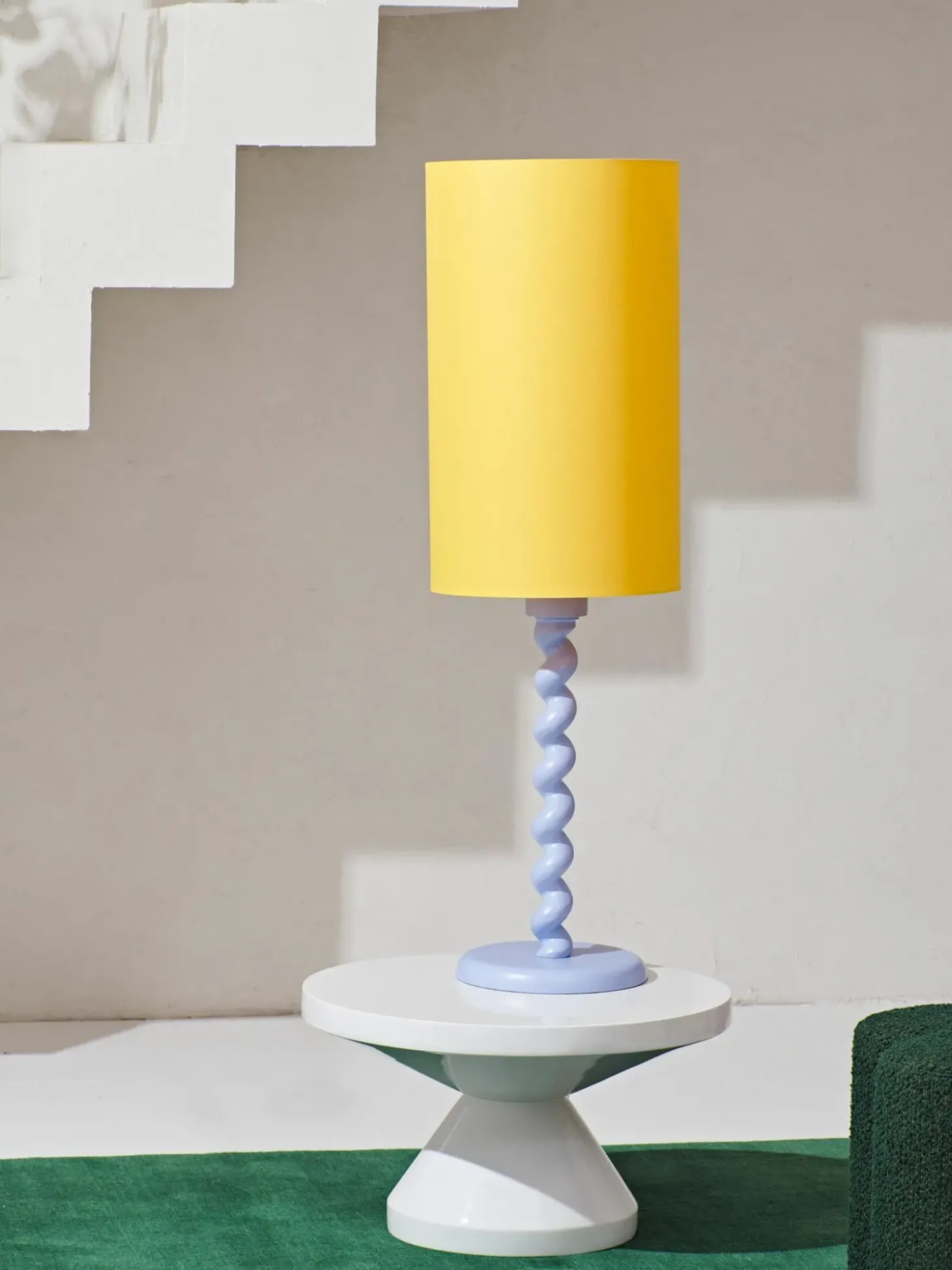 Mesa De Centro Redonda Zig Zag