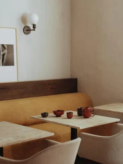 Mesa De Comedor De Arenisca Harbour, 60 X 70 Cm