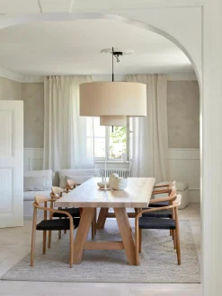 Mesa De Comedor De Madera De Roble Ashton, Tamanos Diferentes