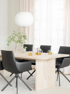 Mesa De Comedor De Madera De Roble Emmett, 240 X 95 Cm