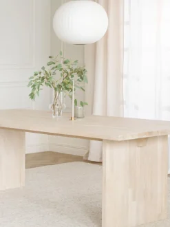 Mesa De Comedor De Madera De Roble Emmett, 240 X 95 Cm