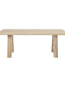Mesa De Comedor De Madera De Roble Ashton, Tamanos Diferentes