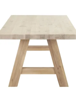 Mesa De Comedor De Madera De Roble Ashton, Tamanos Diferentes
