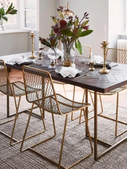 Mesa De Comedor Diseno Espiga Class, Tamanos Diferentes