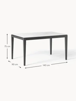 Mesa De Comedor En Look Marmol Jackson, Tamanos Diferentes