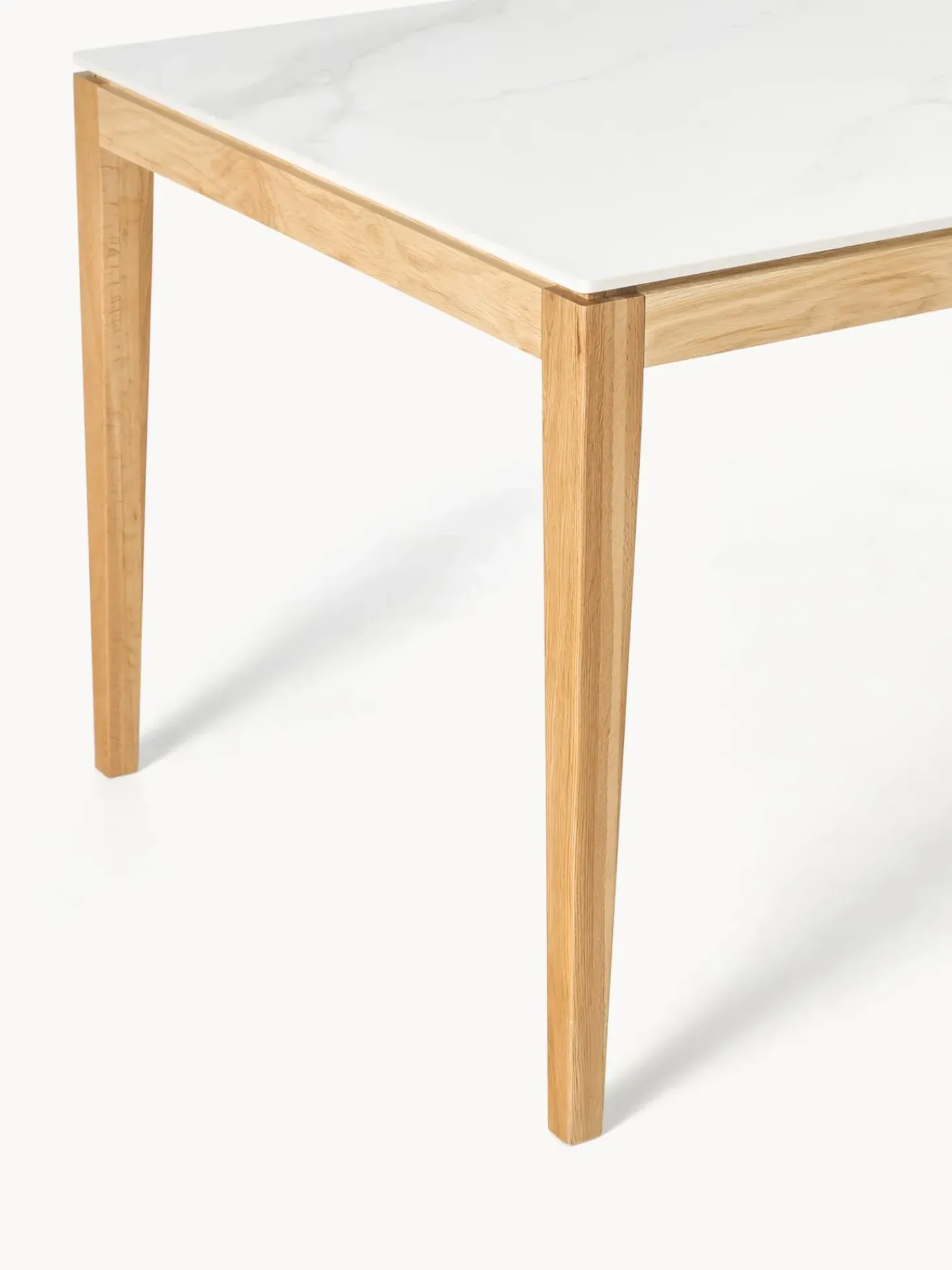 Mesa De Comedor En Look Marmol Jackson, Tamanos Diferentes