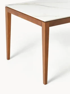 Mesa De Comedor En Look Marmol Jackson, Tamanos Diferentes