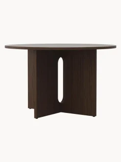 Mesa De Comedor En Roble Oscuro Androgyne, Tamanos Diferentes