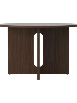 Mesa De Comedor En Roble Oscuro Androgyne, Tamanos Diferentes