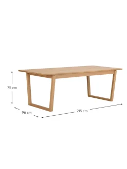 Mesa De Comedor Extensible Colonsay, 215-315 X 96 Cm
