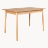 Mesa De Comedor Extensible De Madera De Fresno Glimps, 120-162 X 80 Cm