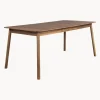 Mesa De Comedor Extensible De Madera De Nogal Glimps, 180- 240 X 90 Cm