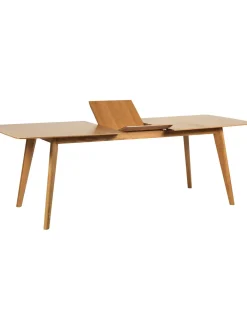 Mesa De Comedor Extensible En Roble Cirrus, 190-235 X 90 Cm