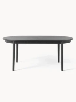 Mesa De Comedor Extensible De Madera De Roble Calary