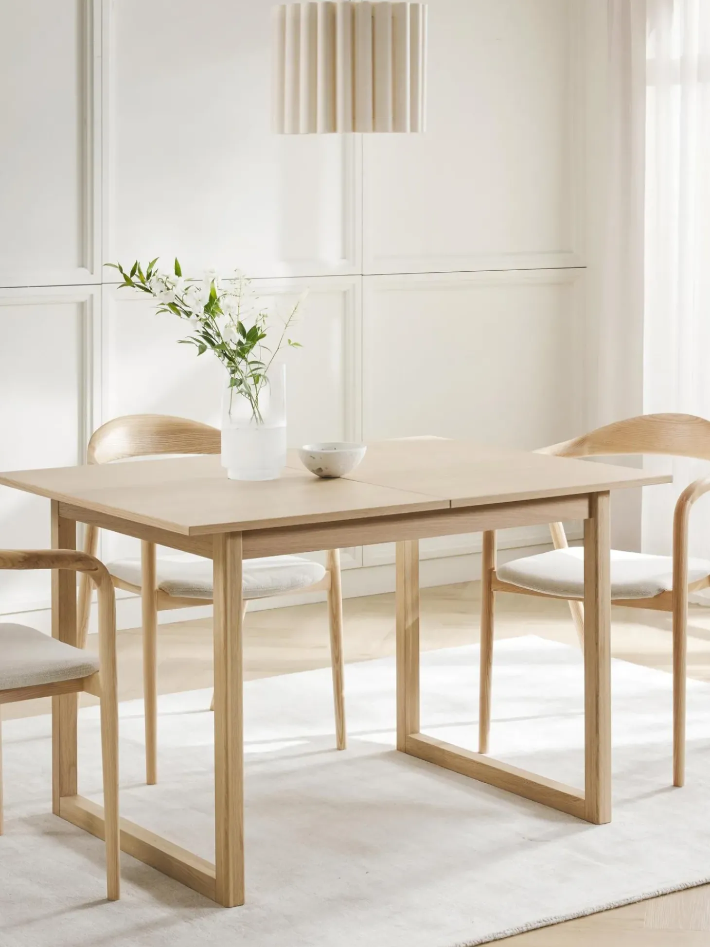 Mesa De Comedor Extensible Calla, Tamanos Diferentes