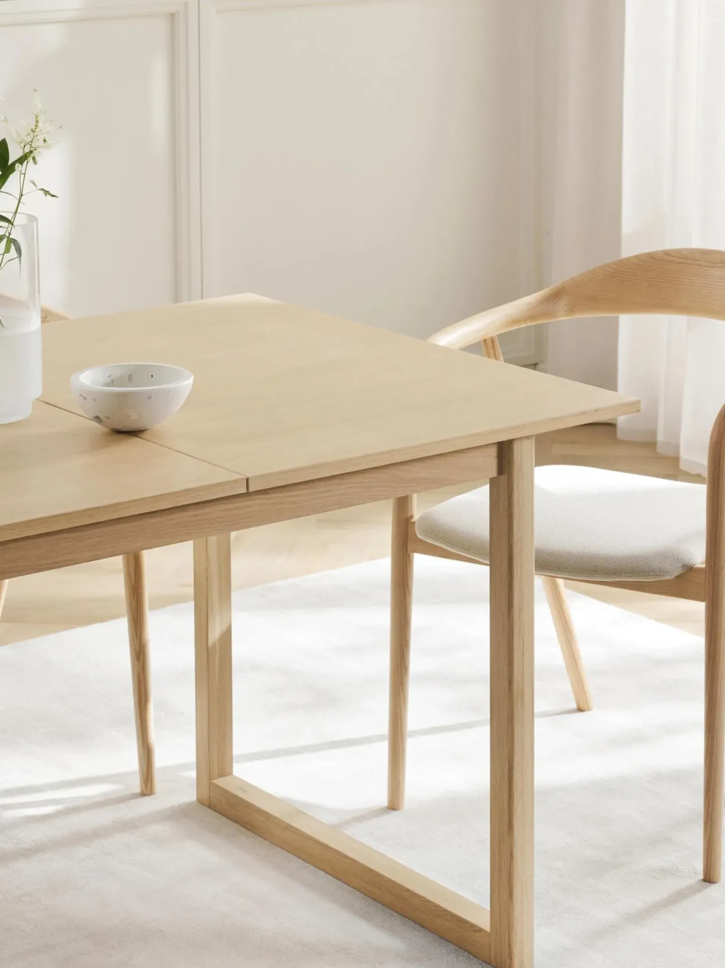Mesa De Comedor Extensible Calla, Tamanos Diferentes