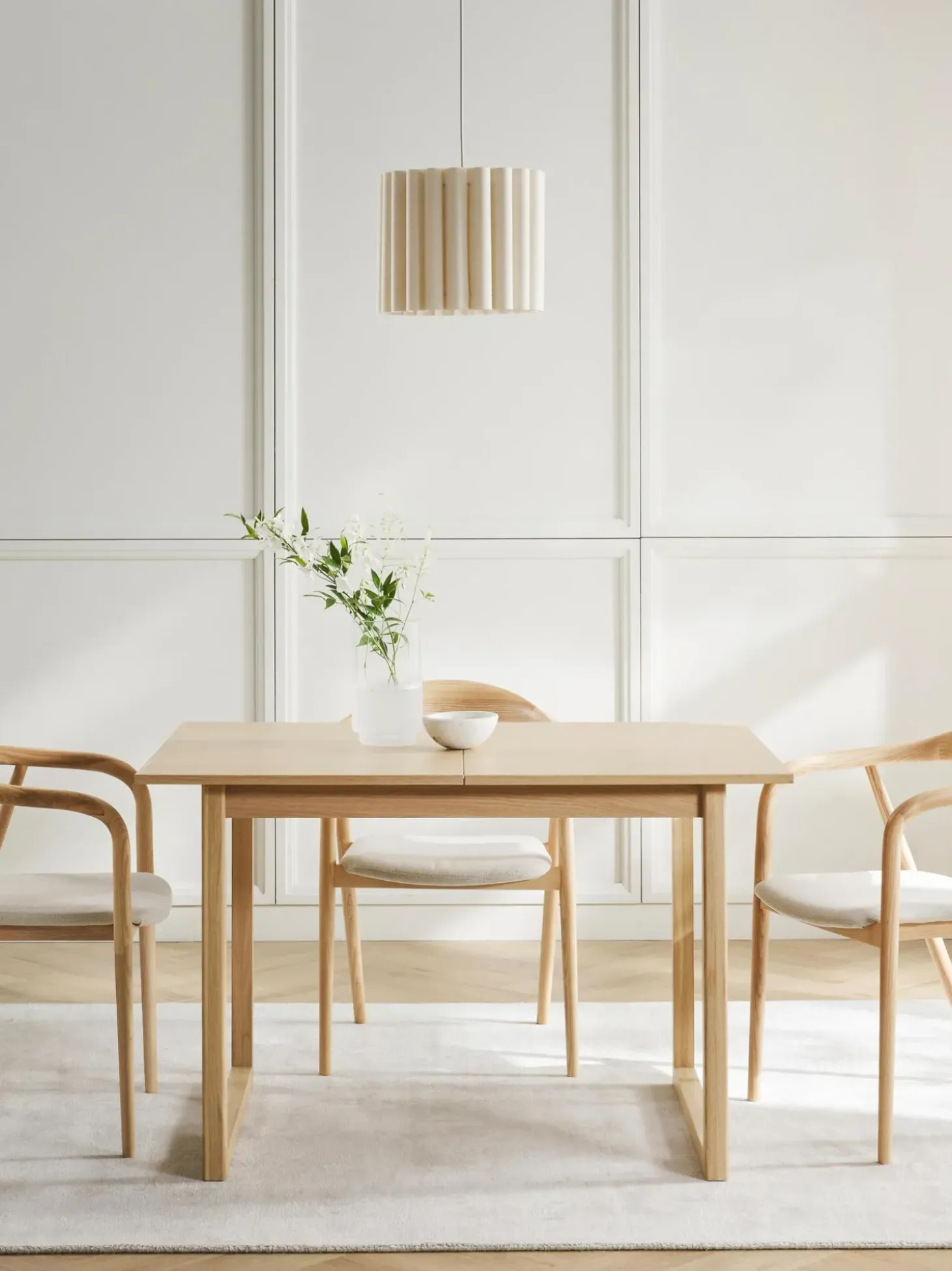 Mesa De Comedor Extensible Calla, Tamanos Diferentes