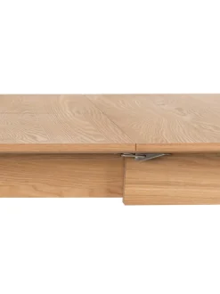 Mesa De Comedor Extensible De Madera De Fresno Glimps, 180- 240 X 90 Cm