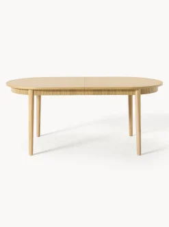 Mesa De Comedor Extensible De Madera De Roble Calary
