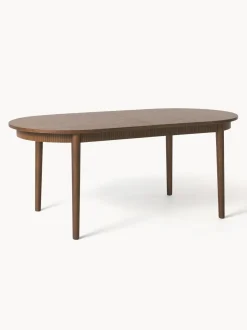 Mesa De Comedor Extensible De Madera De Roble Calary