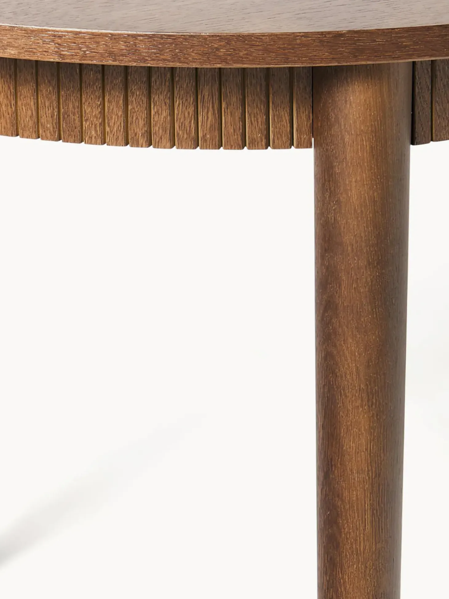 Mesa De Comedor Extensible De Madera De Roble Calary