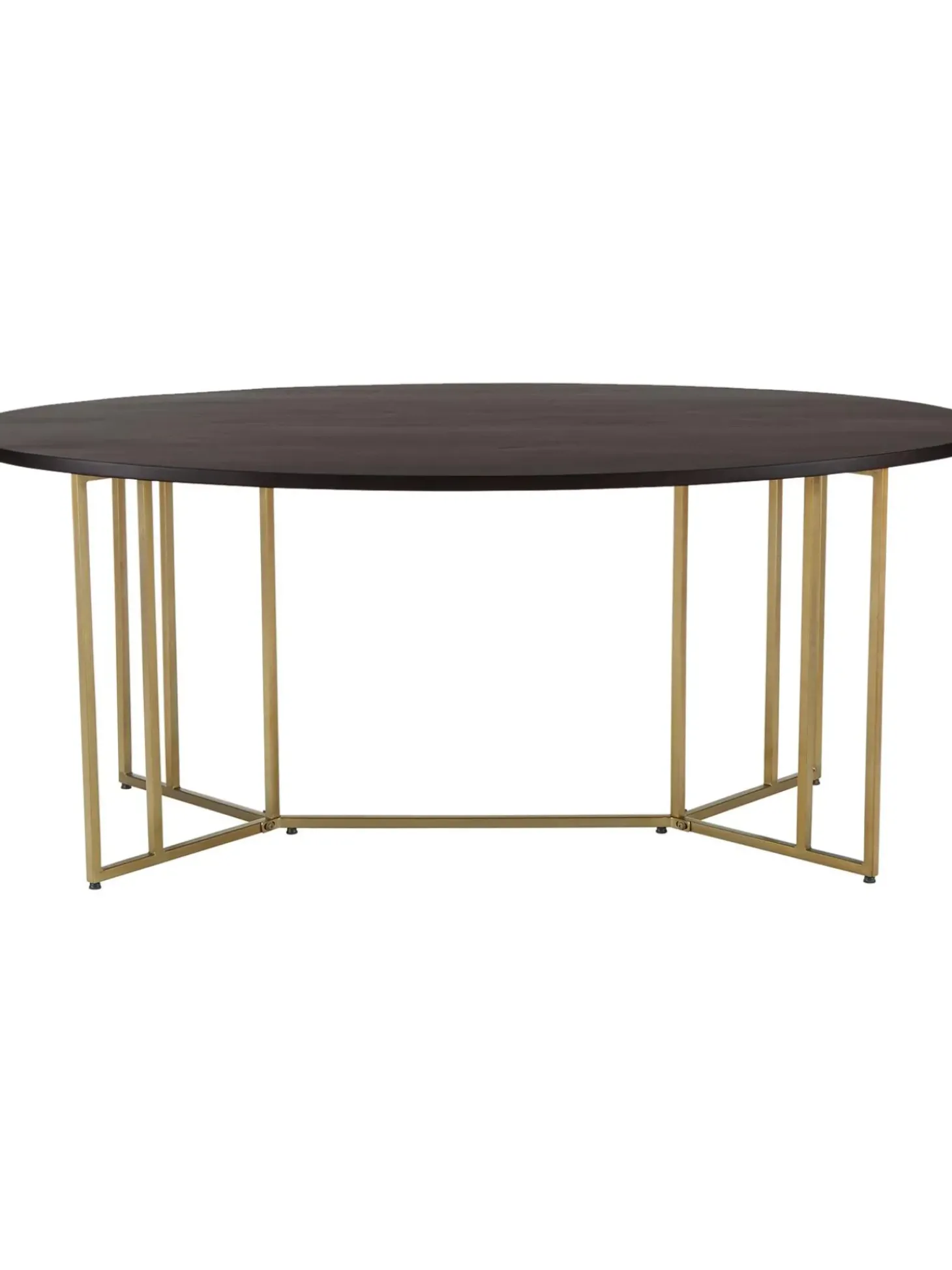 Mesa De Comedor Ovalada De Madera De Mango Luca, Tamanos Diferentes