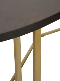 Mesa De Comedor Ovalada De Madera De Mango Luca, Tamanos Diferentes