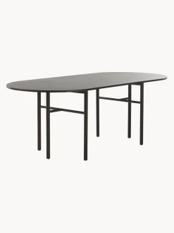 Mesa De Comedor Ovalada De Madera De Mango Vejby, 210 X 95 Cm