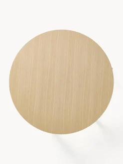 Mesa De Comedor Redonda Calary, Con Espacio De Almacenamiento