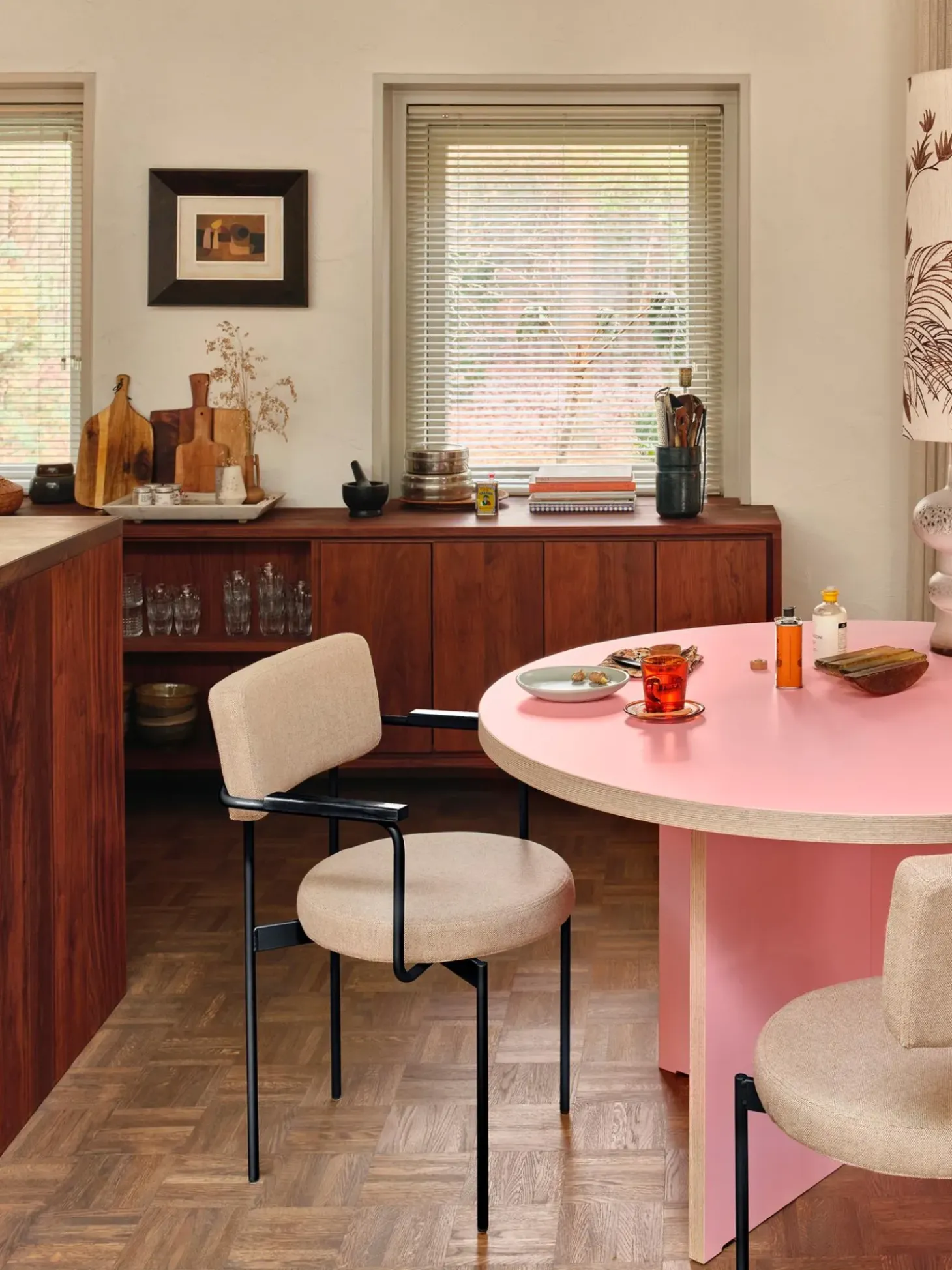 Mesa De Comedor Redonda Cirkel, O 129 Cm