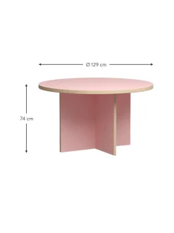 Mesa De Comedor Redonda Cirkel, O 129 Cm