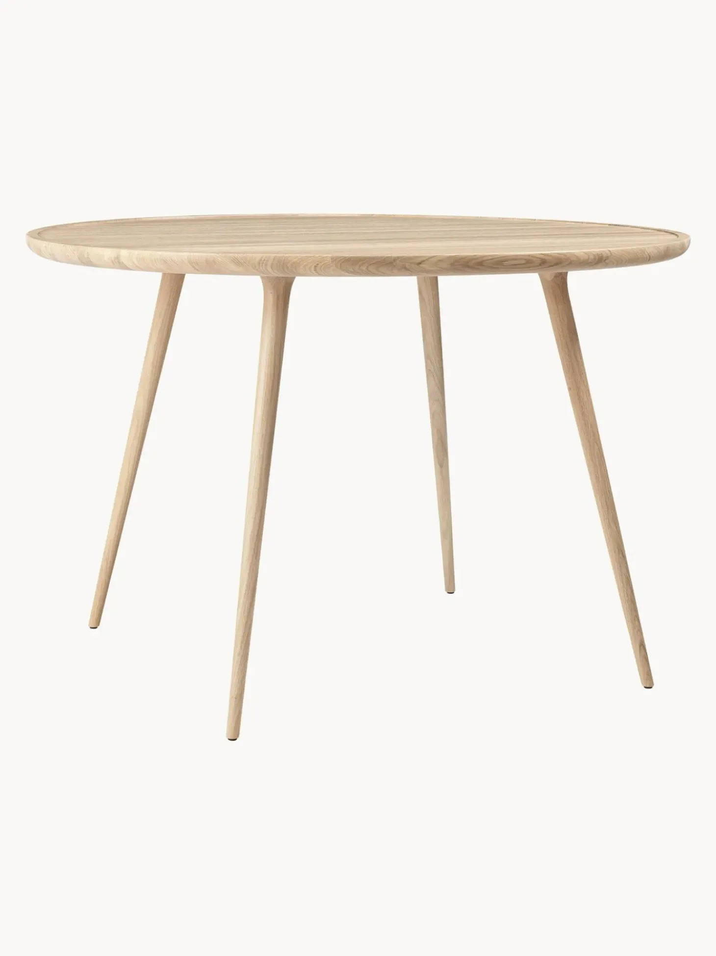 Mesa De Comedor Redonda De Madera De Roble Accent, Tamanos Diferentes