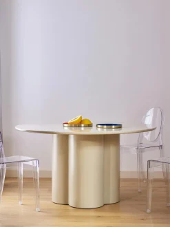 Mesa De Comedor Redonda De Madera Keva, Diferentes Tamanos