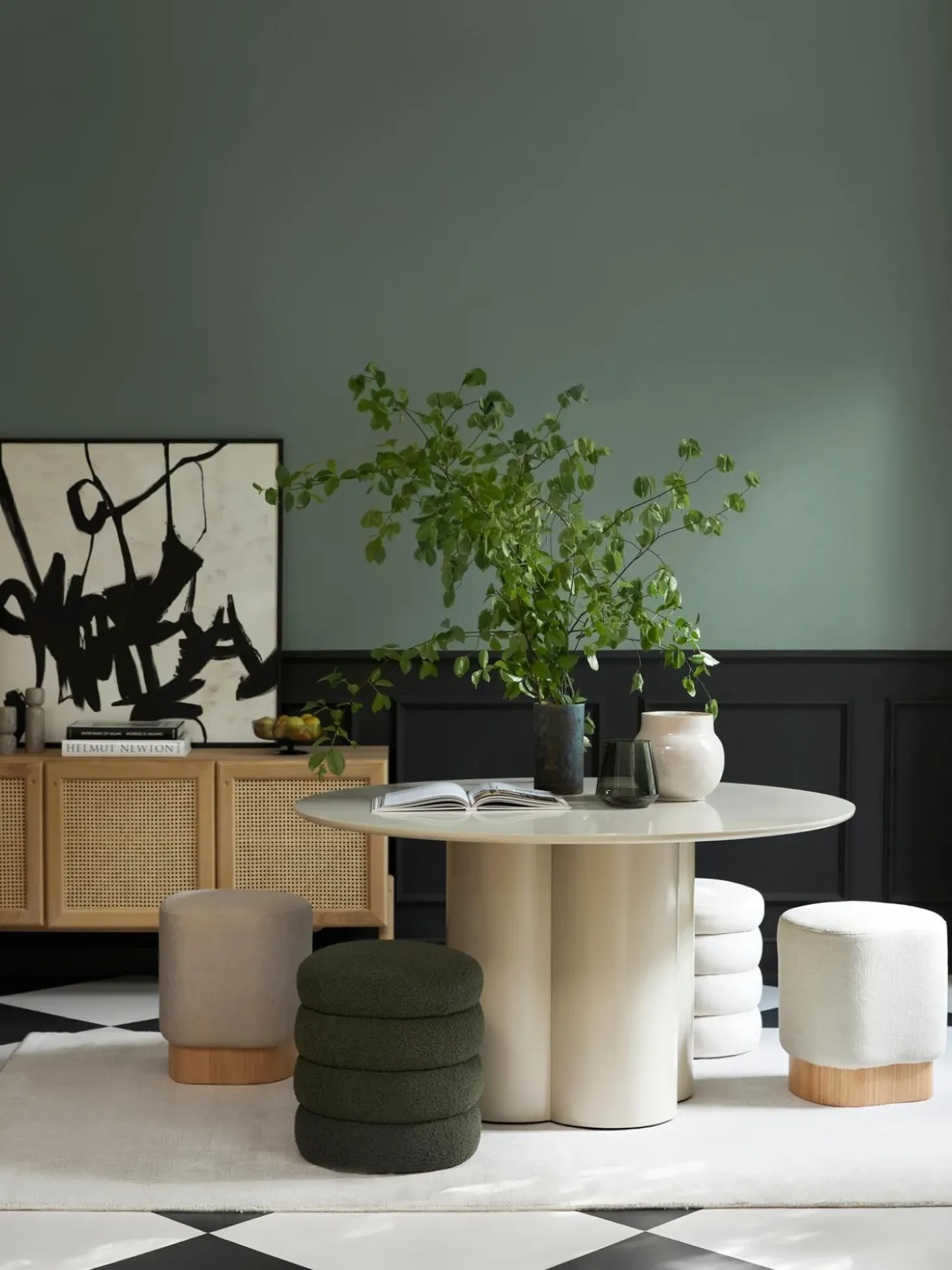 Mesa De Comedor Redonda De Madera Keva, Diferentes Tamanos