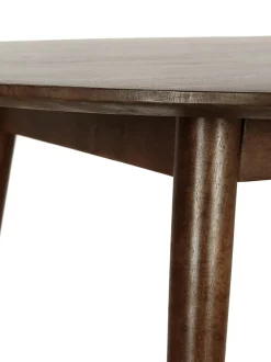 Mesa De Comedor Redonda De Madera De Mango Oscar