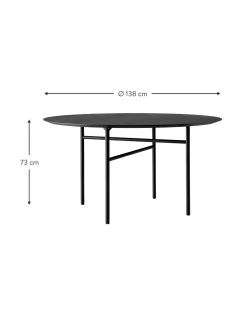 Mesa De Comedor Redonda Snaregade, O 138 Cm
