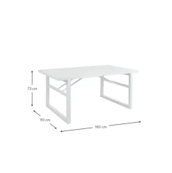 Mesa De Exterior Vevi, 160 X 90 Cm