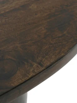 Mesa Ovalada De Madera De Mango Grow