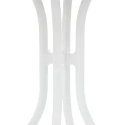 Mesa Redonda Para Exterior Hard & Ellen, Tablero De Madera De Teca