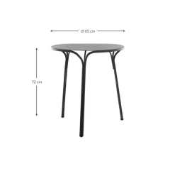 Mesa Redonda Para Exterior Hiray, O 65 Cm