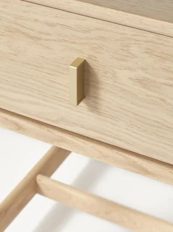 Mesilla De Noche Con Cajon De Roble Diana