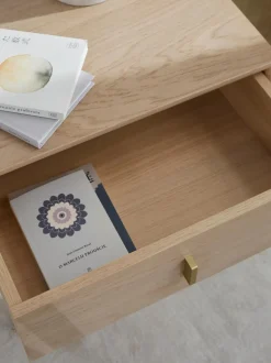 Mesilla De Noche Con Cajon De Roble Diana