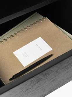 Mesilla De Noche De Madera De Mango Maciza Luca, Con Cajon