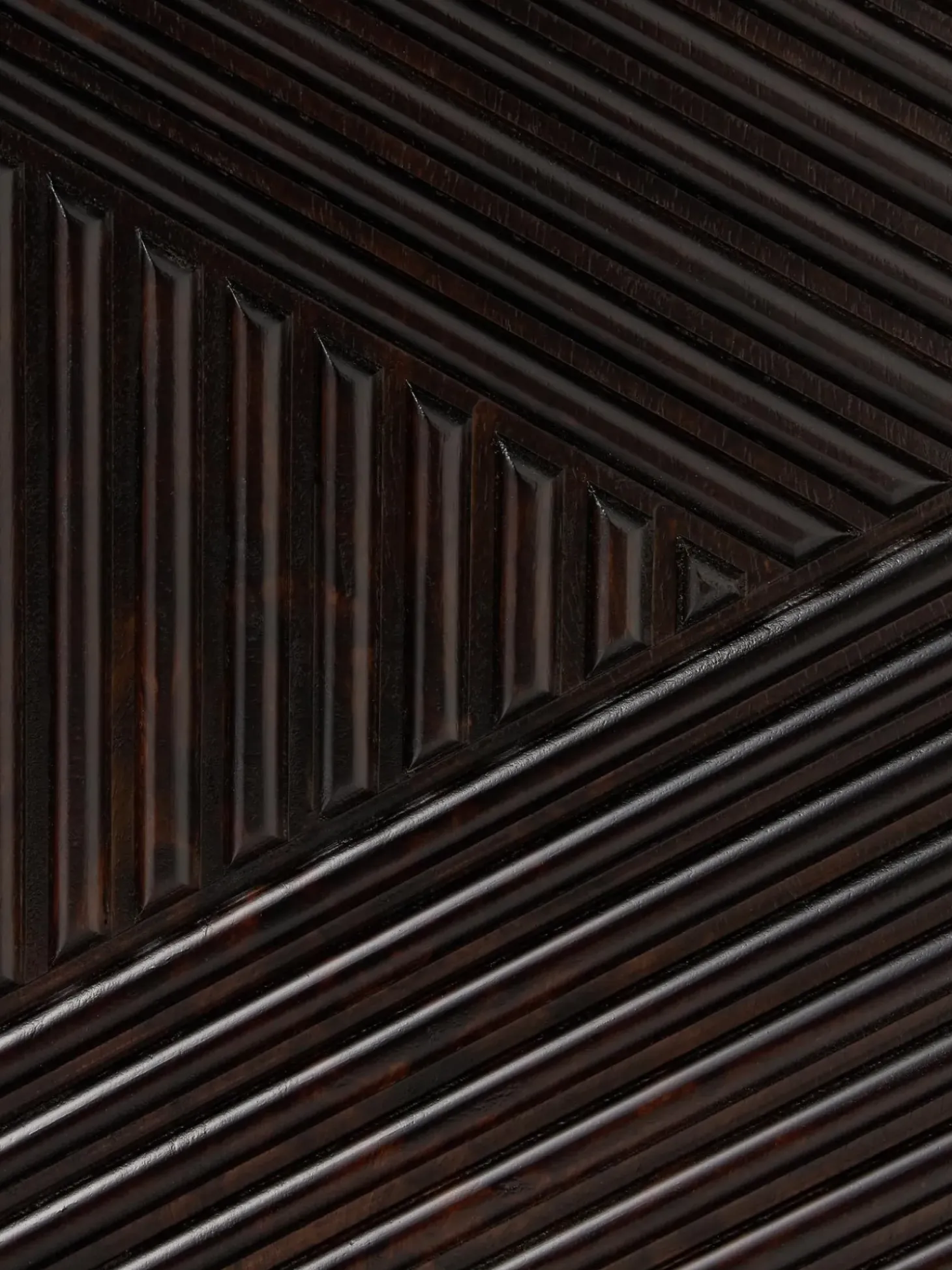 Mesilla De Noche De Madera De Mango Maciza Louis