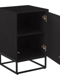 Mesilla De Noche De Madera Con Puerta Lyckeby